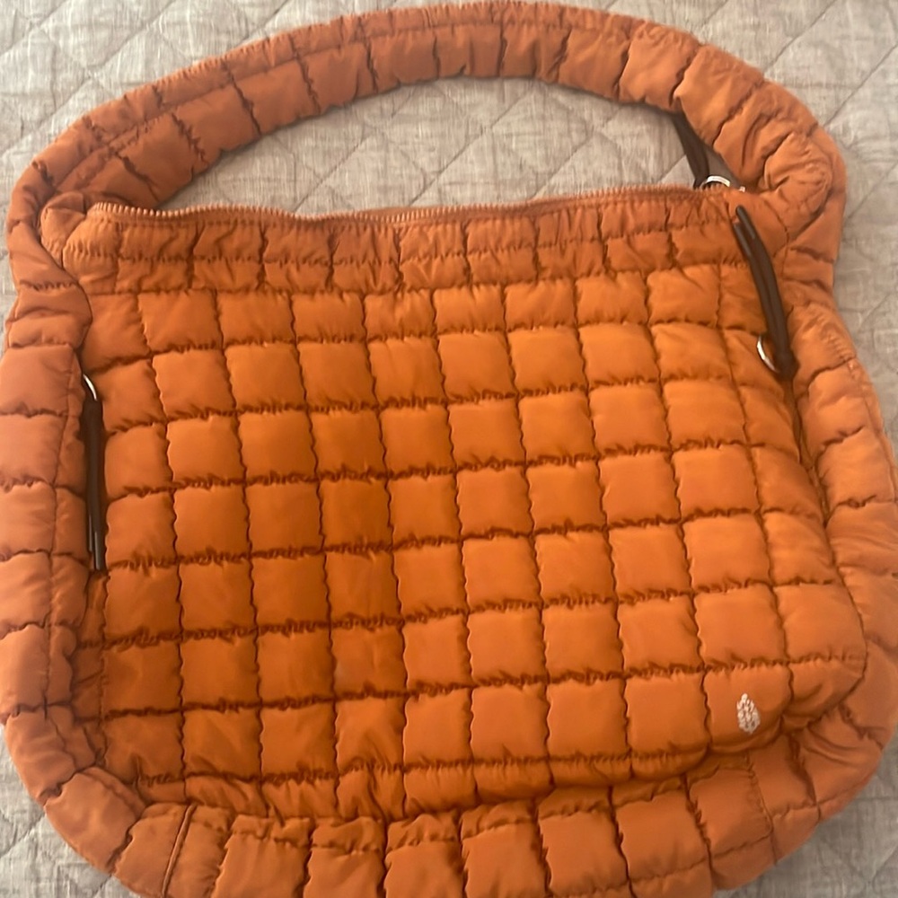 Free People Quilted Carryall Golden Sunrise New without tags…never used